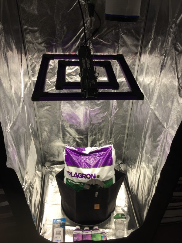 Complete One Plant Kit w/200W LED Light